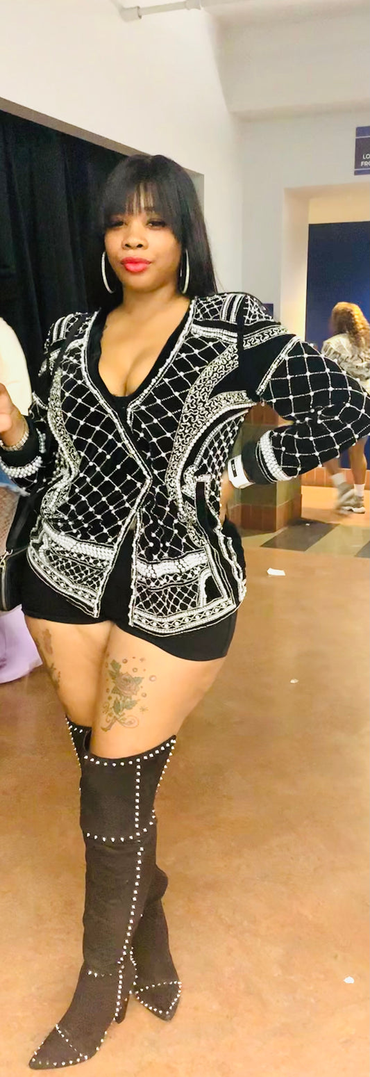 Sequin Blazer